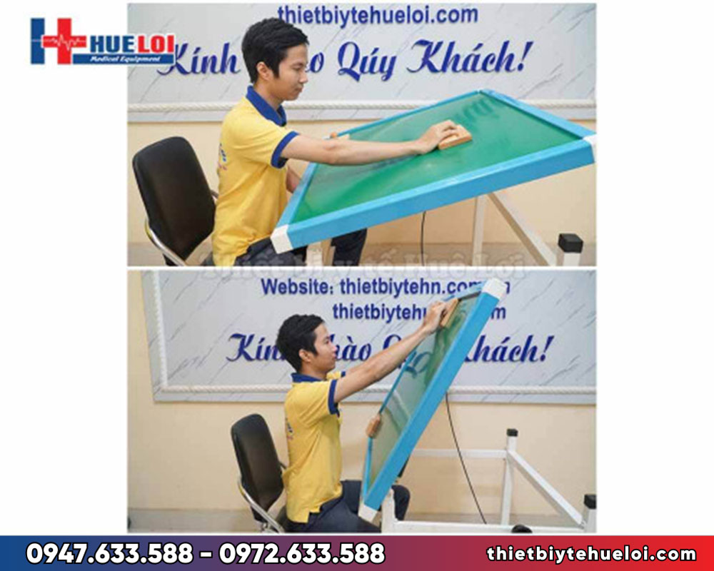 Bàn nhám hỗ trợ tập phục hồi chức năng chi trên